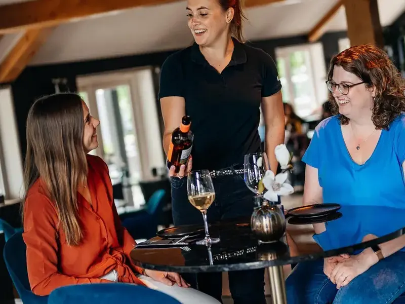 Lounge-Boot und diner