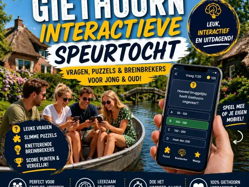 Giethoorn Búsqueda del Tesoro Interactiva
